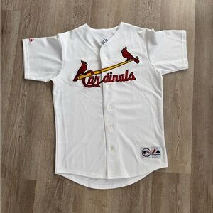 Vintage Majestic Cardinals Womens Baseball Jersey